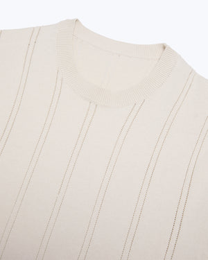 Lolo Drop Needle Sweater Tee / Shell