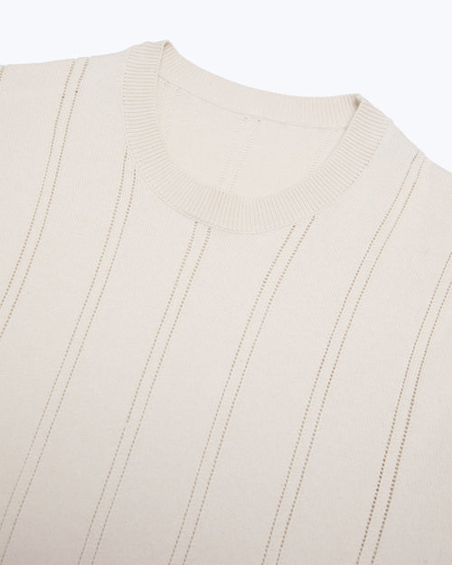 Lolo Drop Needle Sweater Tee / Shell