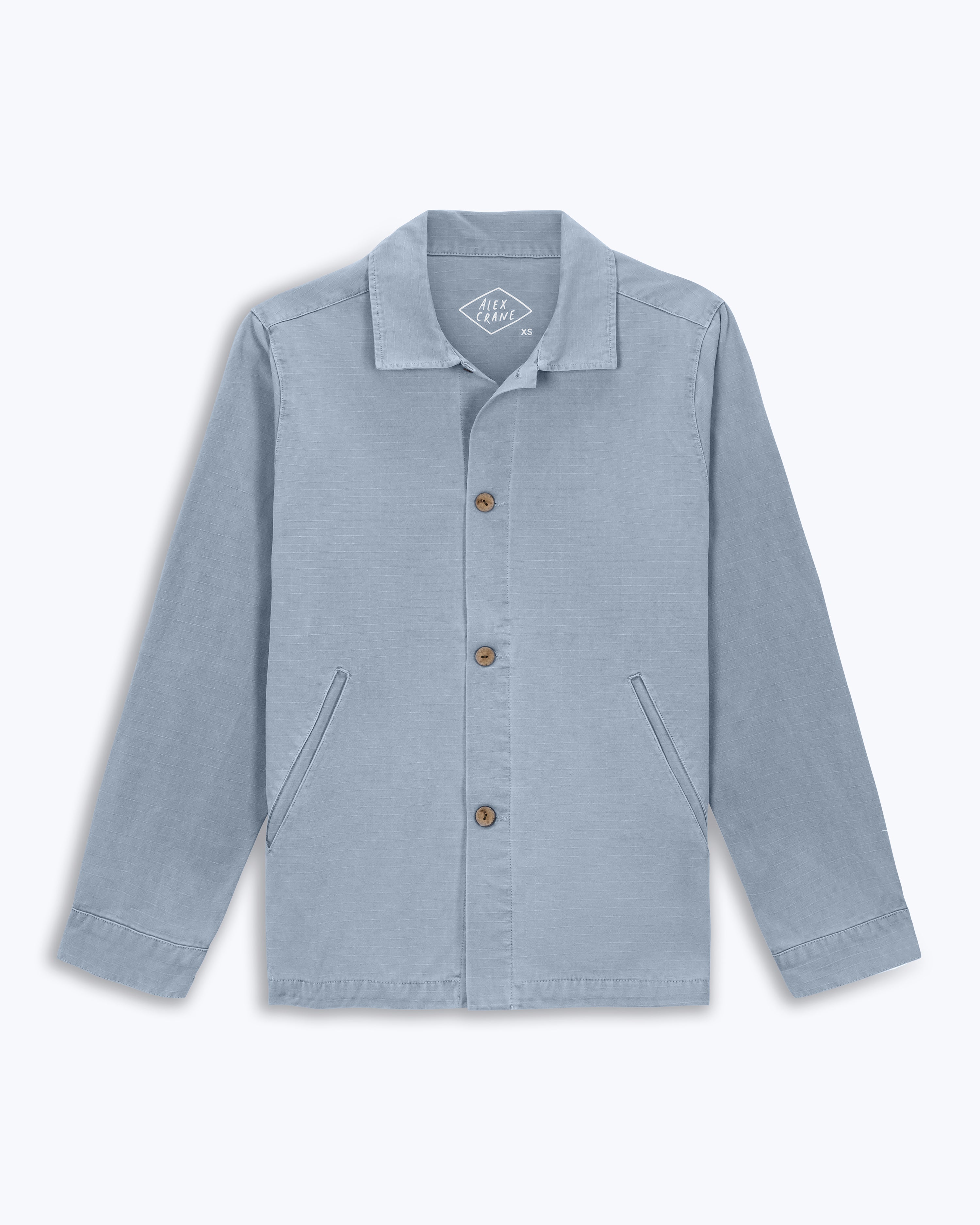 Pac Organic Cotton Ripstop Chore Jacket / Faded Blue Wave – Alex Crane