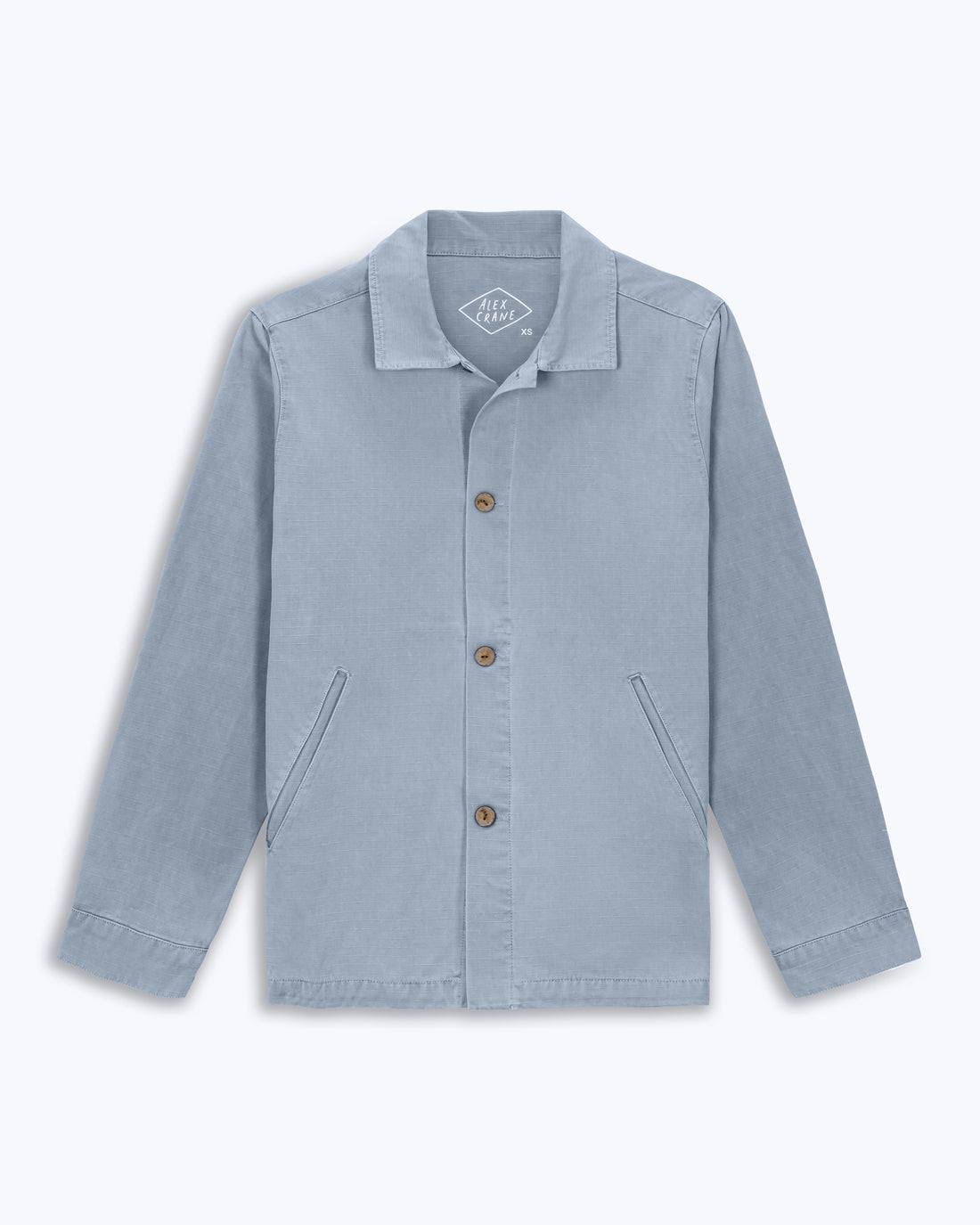 Pac Organic Cotton Ripstop Chore Jacket / Faded Blue Wave