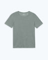 Sun Knit Linen T-Shirt - Sustainable French Linen / Faded Green