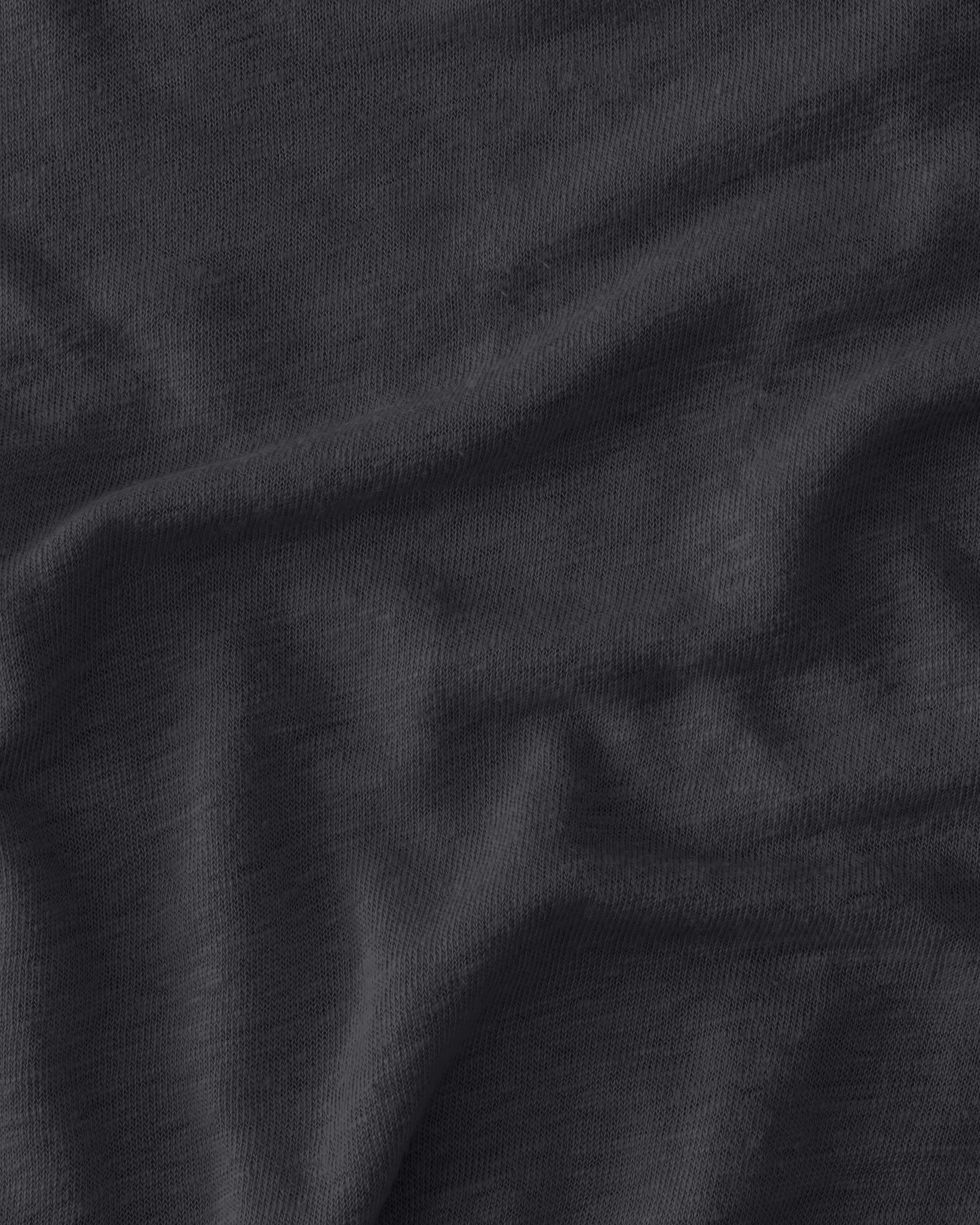 Sustainable French Linen / Black Night