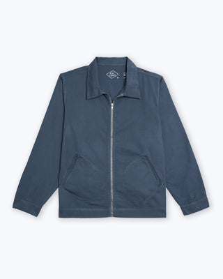 Twill Zip Jacket / Lake