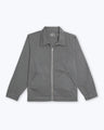 Twill Zip Jacket / Slate