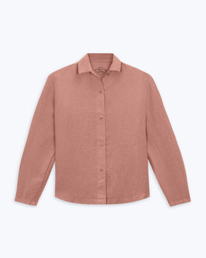 Women's June Button Up / Rose