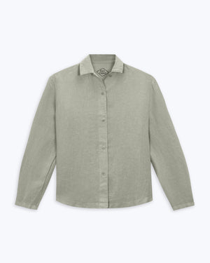 Women's June Button Up / Seagrass