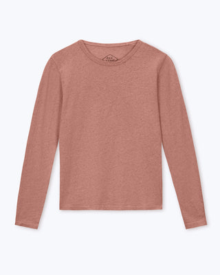 Women's Long Sleeve Sun Tee / Rose