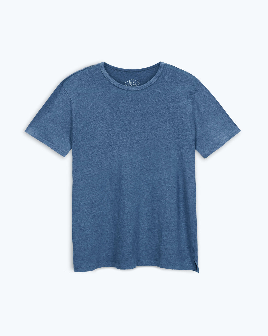 Sun Knit Linen T-Shirt - Sustainable French Linen / Deep Ocean Blue