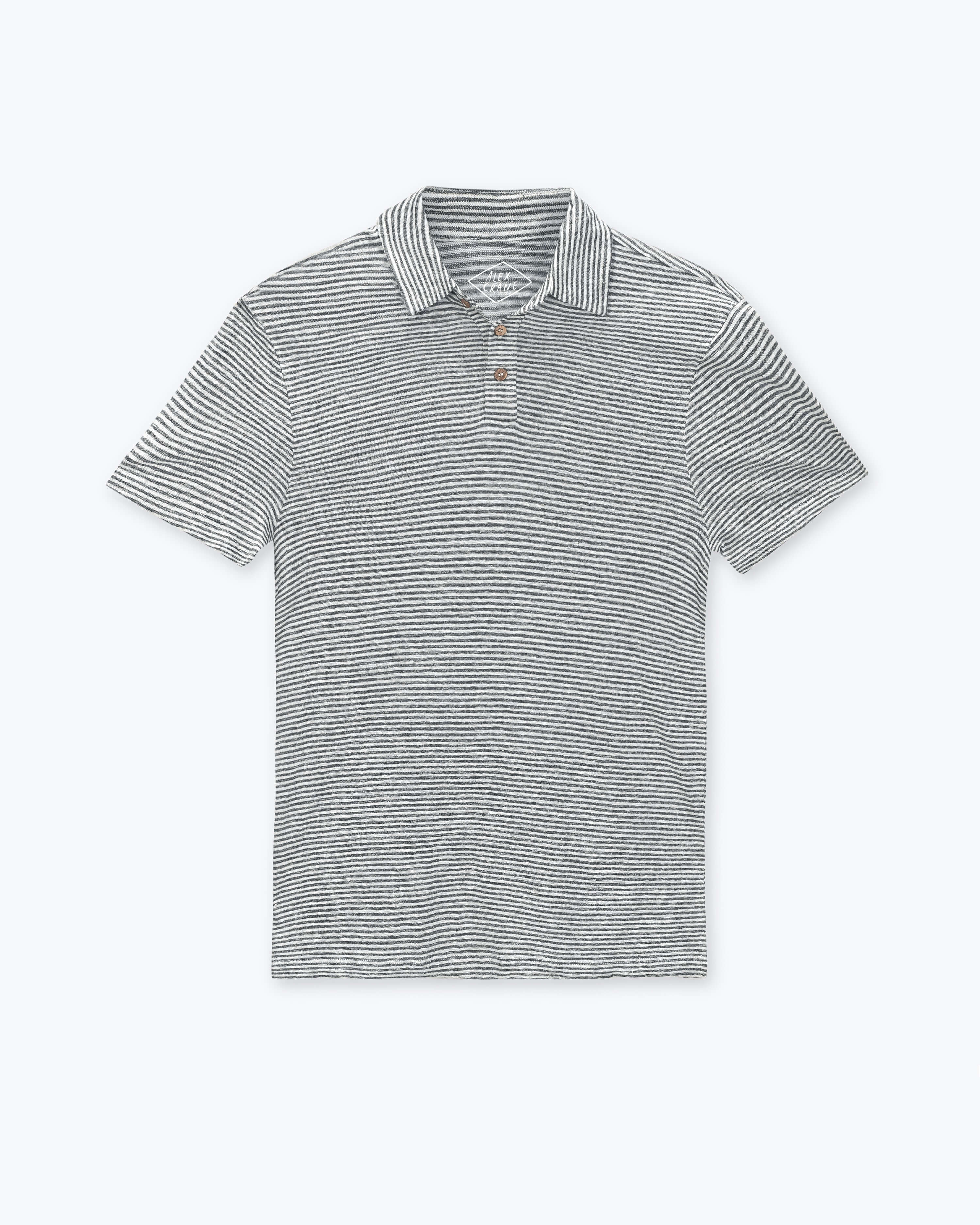 Knit Polo / Lines – Alex Crane