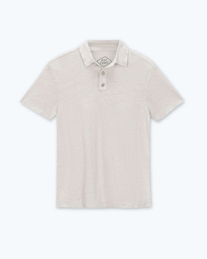 Knit Polo / Bone