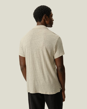 Knit Ola Shirt / Bone