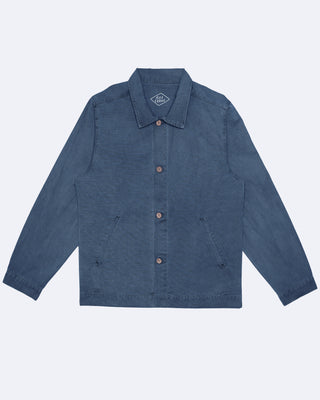 Pac Organic Cotton Ripstop Chore Jacket / Deep Blue Indigo