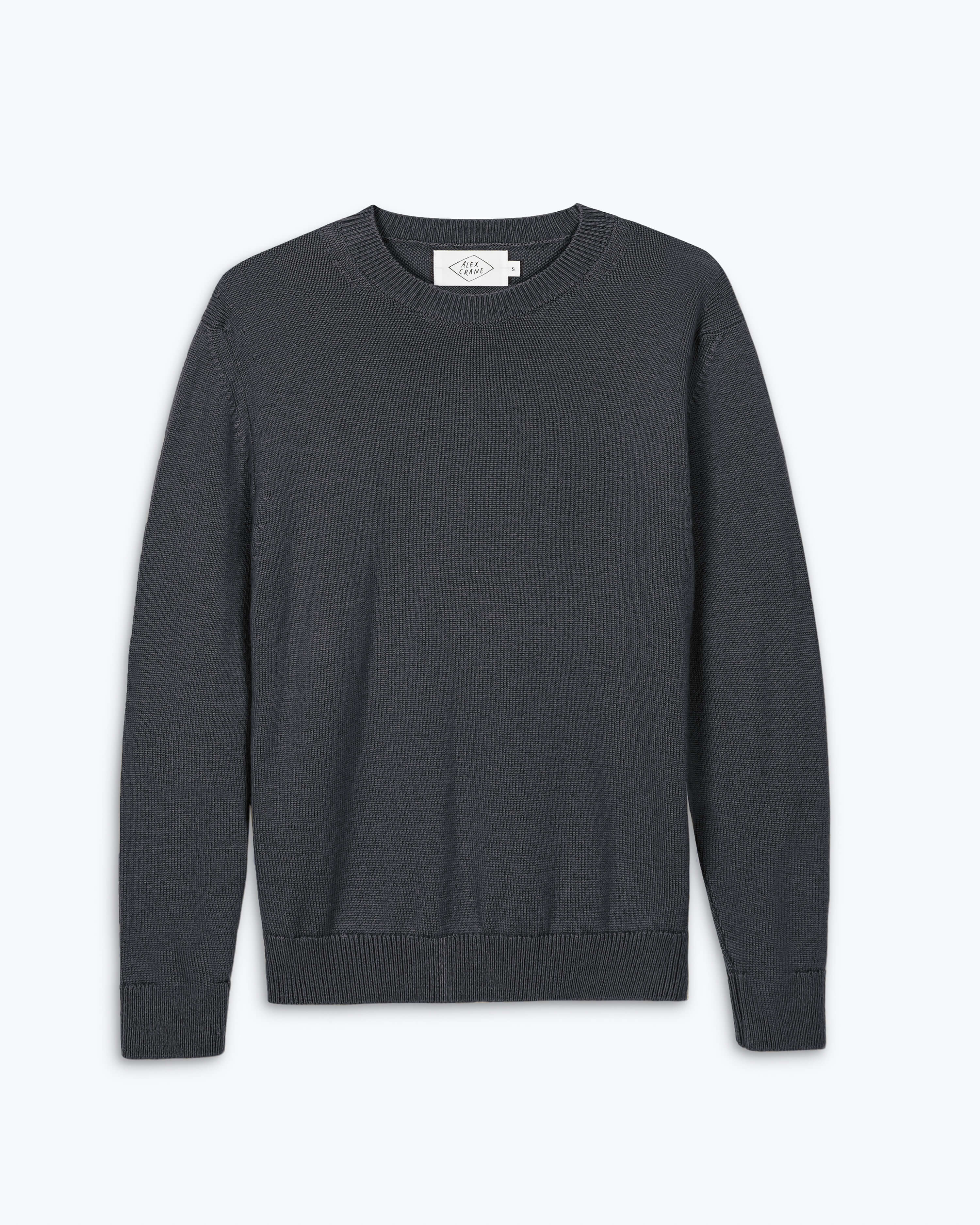 Campo Organic Merino Wool Sweater / Dark Navy Blue – Alex Crane