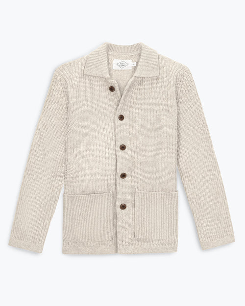 Knit Kite Jacket / Bone