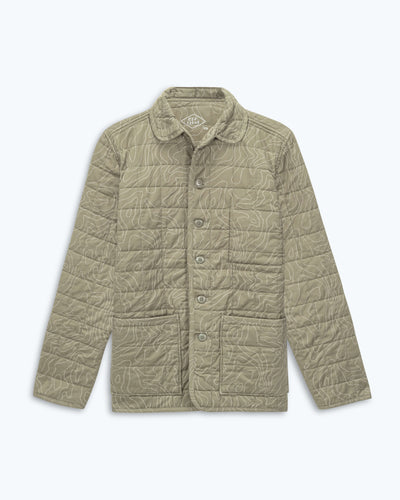 Quilted Kite Jacket / Maps